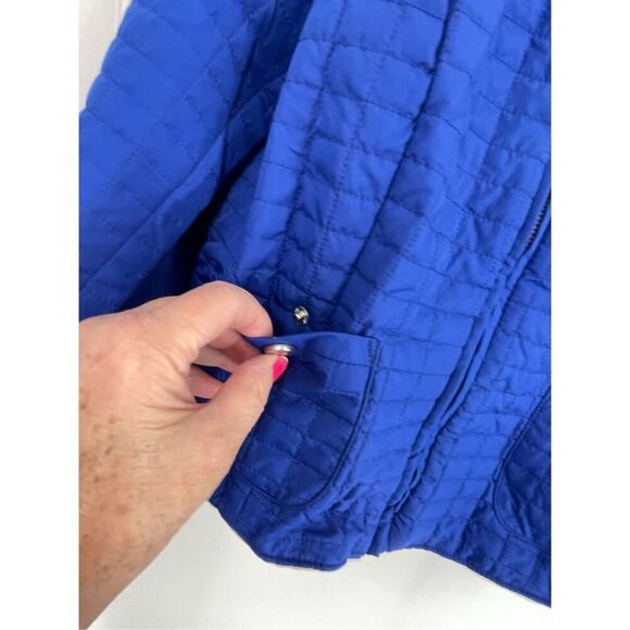 Chico’s size Medium (1) quilted cropped jacket - Picture 6 of 8